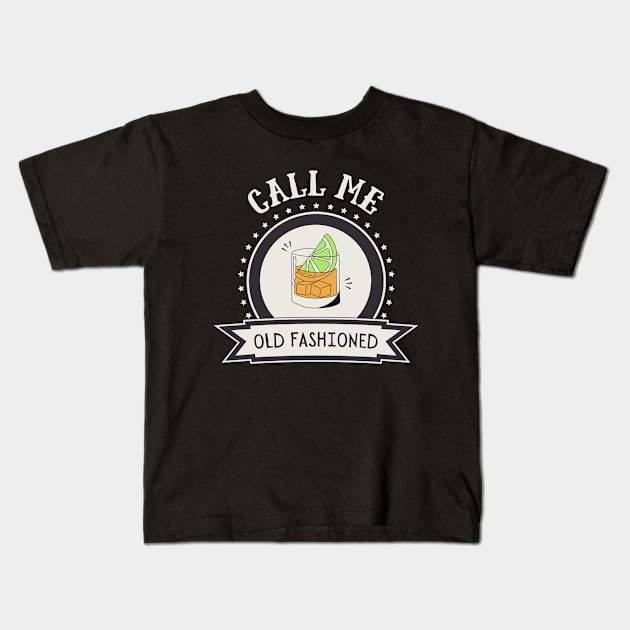 Call Me Old Fashioned. Kids T-Shirt by Chrislkf